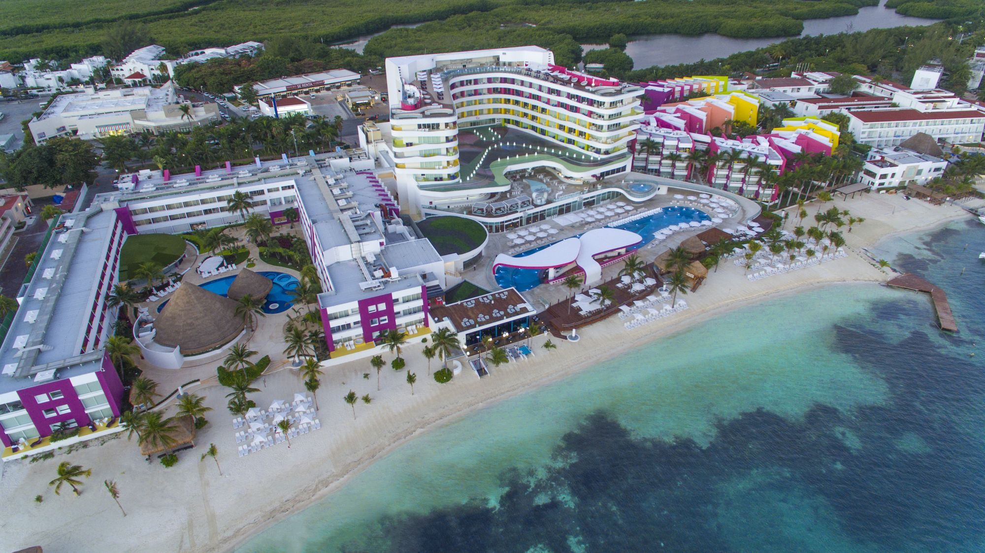 Temptation At The Tower Cancun Resort (Adults Only) エクステリア 写真